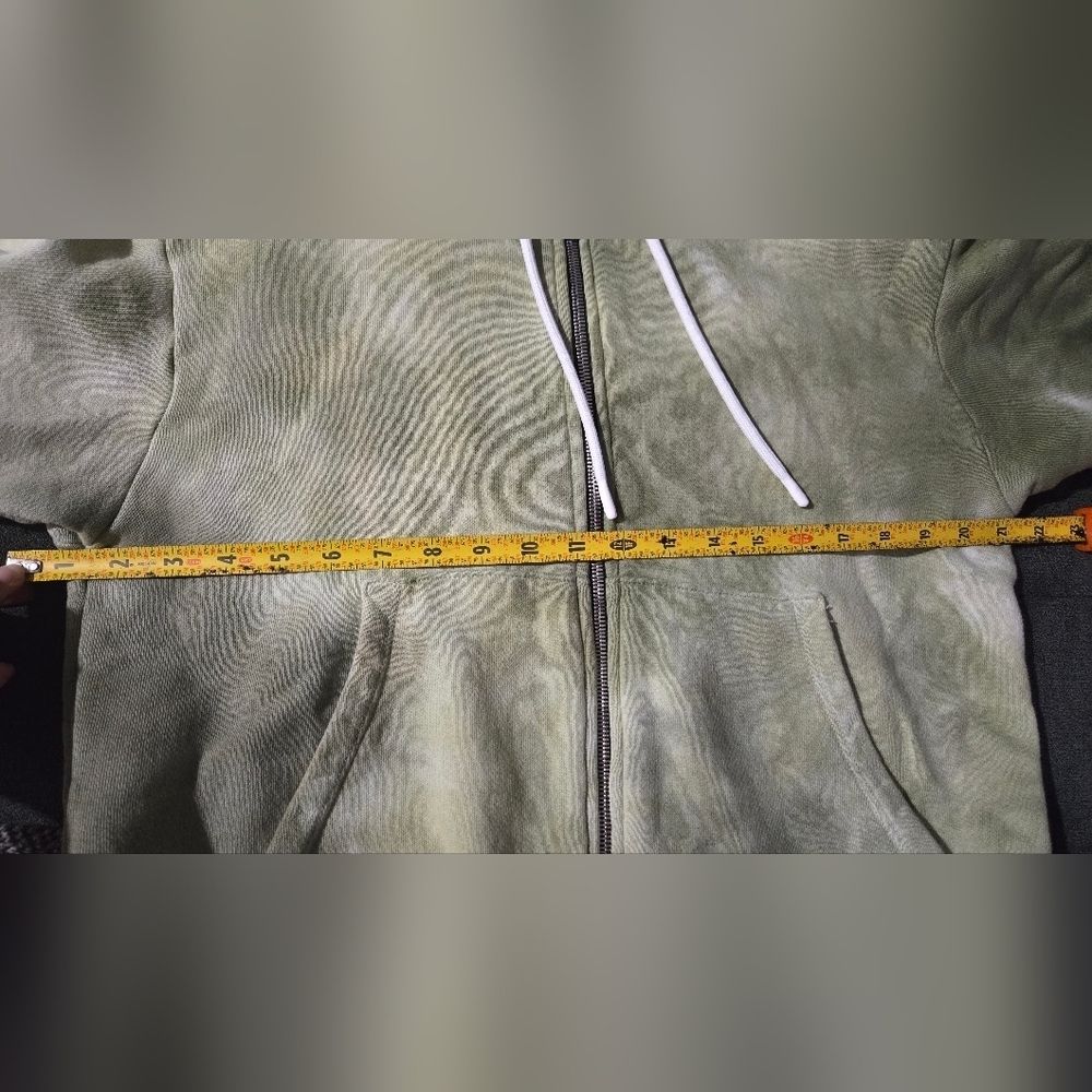 Cotton Citizen Green Brooklyn Oversized Tie-Dye Hoodie Size Small - Picture 8 of 8